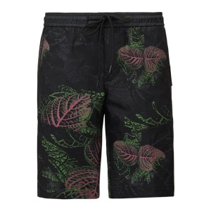 Bermudy z nadrukiem na całej powierzchni -BOSS