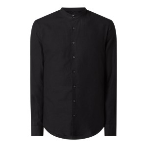 Koszula biznesowa o kroju slim fit z dodatkiem bawełny