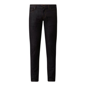 Jeansy o kroju slim fit tapered leg z dodatkiem streczu model ‘Hamond’