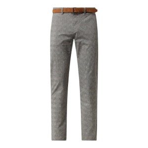 Chinosy o kroju slim fit z dodatkiem streczu