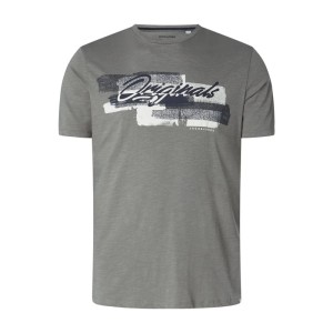 T-shirt PLUS SIZE z dżerseju slub model ‘Calibrush’