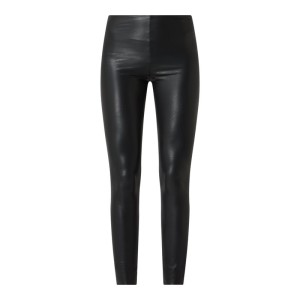 Legginsy z materiału skóropodobnego