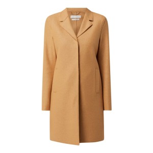 Płaszcz wełniany z połami