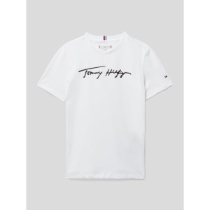 T-shirt z nadrukiem z logo