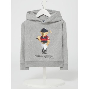 Bluza z kapturem z nadrukiem ‘Polo Bear’