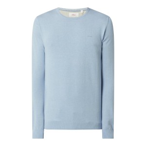 Sweter z wyhaftowanym logo