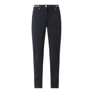 Jeansy o kroju slim fit z dodatkiem streczu model ‘Jenny Ankle’