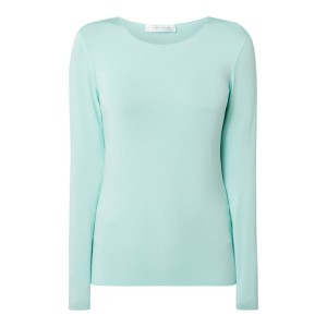 Bluzka z długim rękawem z dodatkiem streczu