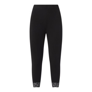 Legginsy PLUS SIZE z obszyciem w kontrastowym kolorze model ‘Cartime Life’