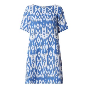 Sukienka lniana w stylu etno