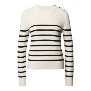 Sweter z dzianiny ze wzorem w paski model ‘Fataleya’