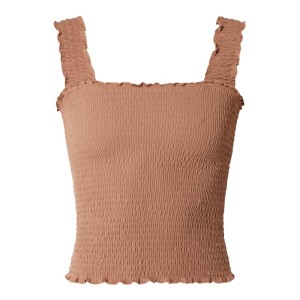 Top krótki z mieszanki modalu – marszczony