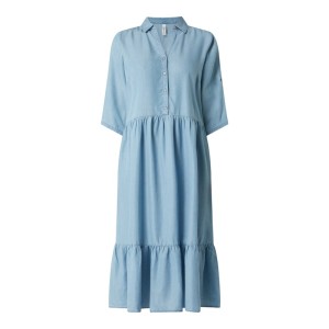 Sukienka midi z lyocellu