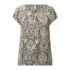 T-shirt ze wzorem paisley