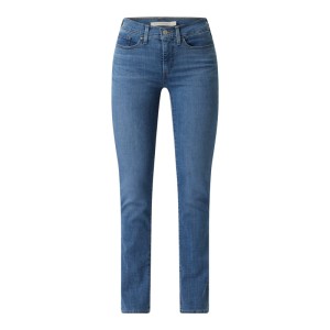 Jeansy o kroju shaping straight fit z dodatkiem wiskozy model ‘314’
