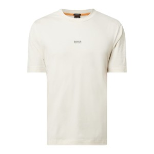 T-shirt o kroju relaxed fit z dodatkiem streczu model ‘Chup’