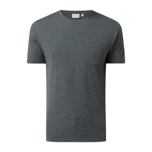 T-shirt o kroju regular fit z efektem melanżu
