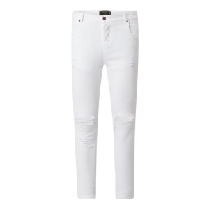 Jeansy o kroju Skinny Fit z dodatkiem streczu