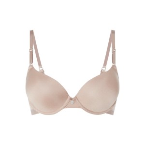 Biustonosz koszulkowy z mikrowłókna z watowanymi miseczkami