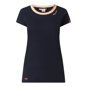 T-shirt z bawełny model ‘Bohem’