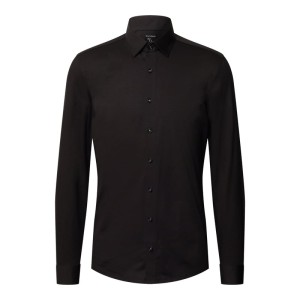 Koszula biznesowa o kroju super slim fit z dżerseju