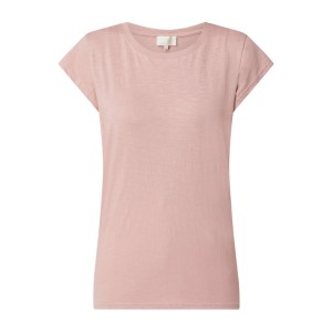 T-shirt z dżerseju slub model ‘Leti’