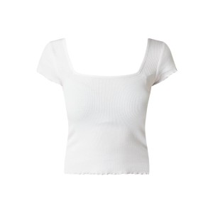 Bluzka krótka z falistym dołem