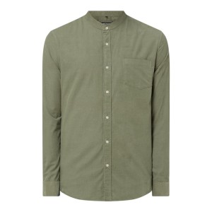 Koszula sztruksowa o kroju slim fit z bawełny model ‘Magnus’