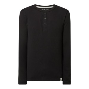 Koszulka serafino z prążkowaną fakturą model ‘Lorel’