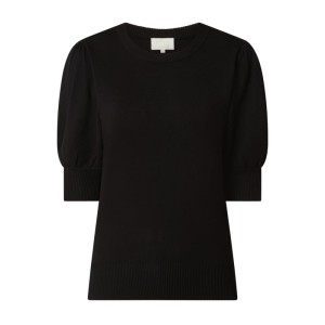 Sweter z bufiastymi rękawami model ‘Liva’