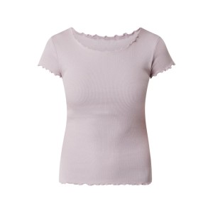 T-shirt z prążkowaną fakturą