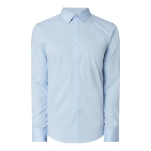 Koszula biznesowa o kroju slim fit z dodatkiem streczu model ‘Robo’