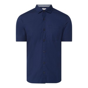 Koszula casualowa o kroju regular fit z bawełny z krótkim rękawem