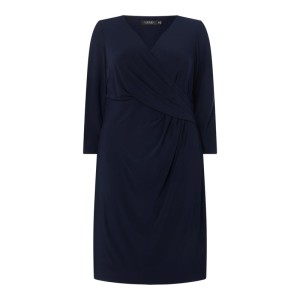 Sukienka PLUS SIZE z drapowaniem model ‘Cleora’