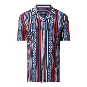 Koszula biznesowa o kroju slim fit z wiskozy