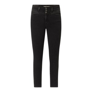 Jeansy z wysokim stanem o kroju super skinny rise z dodatkiem streczu model ‘Mile’