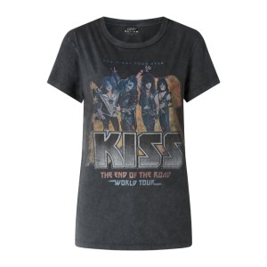 T-shirt z nadrukowanym paskiem