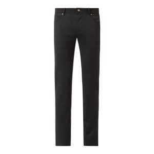 Spodnie o kroju slim fit z dodatkiem wiskozy