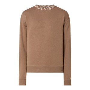 Bluza z detalami z logo