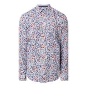 Koszula casualowa o kroju slim fit z bawełny