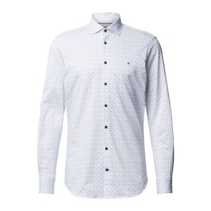 Koszula casualowa o kroju slim fit we wzory na całej powierzchni