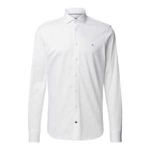 Koszula biznesowa o kroju Slim Fit z bawełny