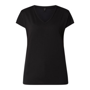 T-shirt z mieszanki modalu