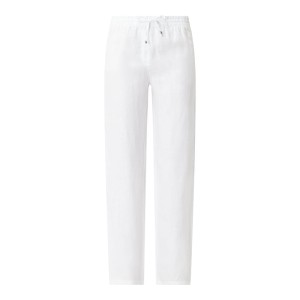 Luźne spodnie z lnu