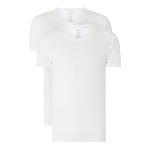 T-shirt z bawełny w zestawie 2 szt.