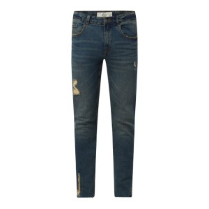 Jeansy o kroju slim fit z dodatkiem streczu model ‘Stockholm’