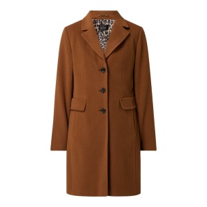 Płaszcz żakietowy z dodatkiem kaszmiru