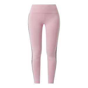 Legginsy sportowe z paskiem z logo