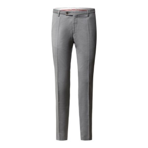 Spodnie do garnituru o kroju slim fit z żywej wełny YOUR OWN PARTY by CG – CLUB of GENTS