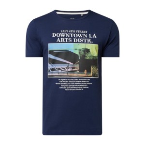 T-shirt o kroju regular fit z nadrukiem z motywem miasta